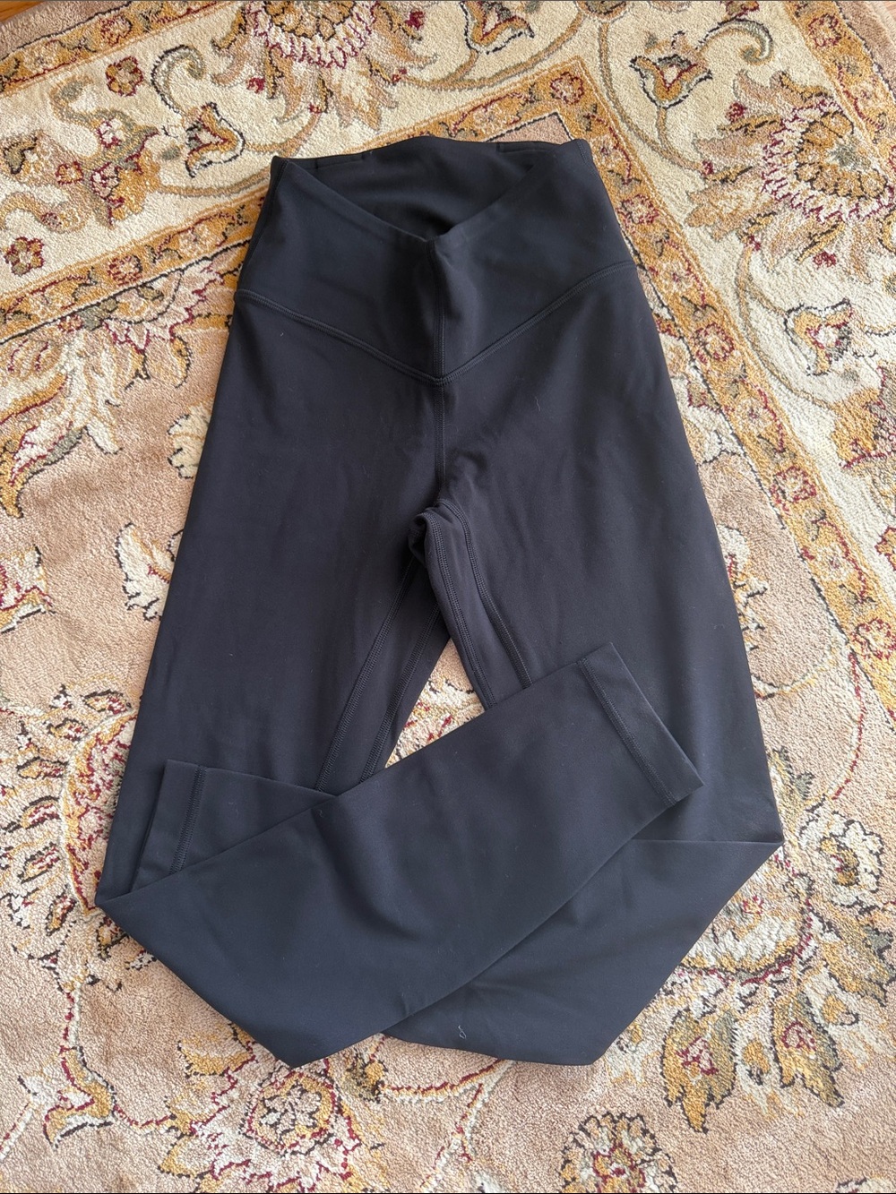 lululemon athletica Black High-Rise V-Waist Leggings